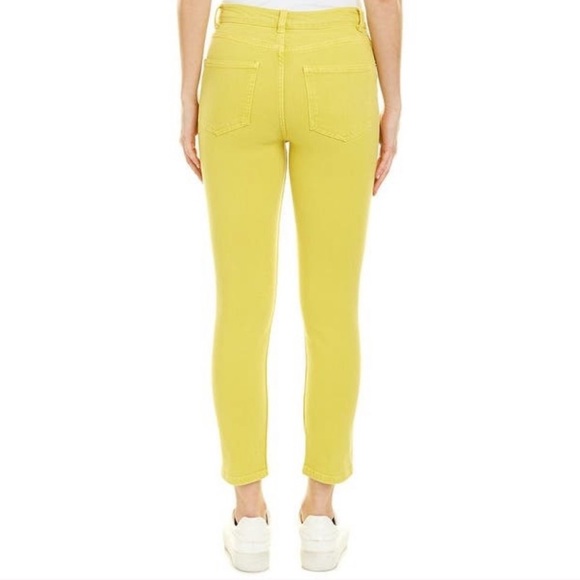 NWT French Connection Dark Citron Skinny Jeans - Picture 7 of 10